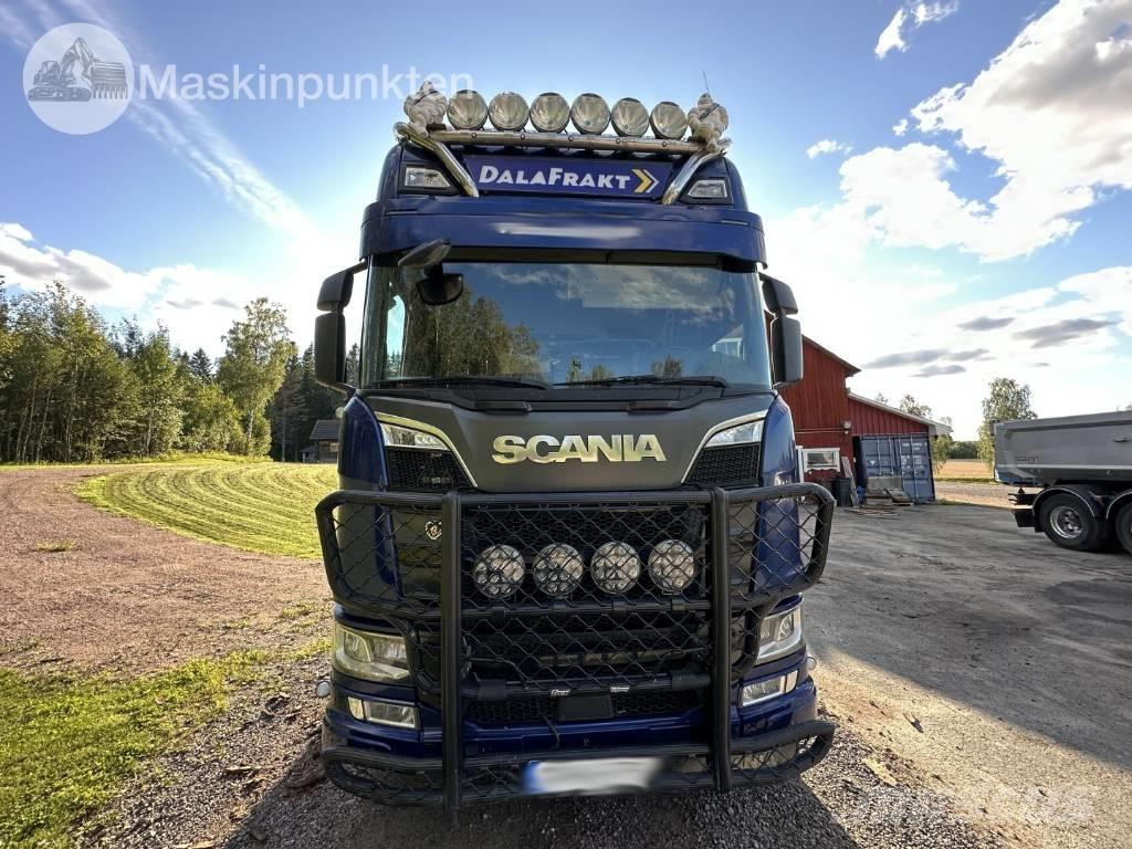 Scania R 650 За превоз на дървени трупи