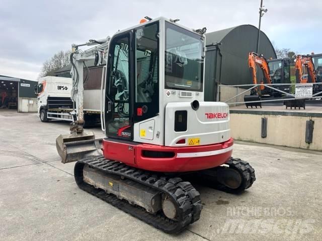 Takeuchi TB 257 FR Мини екскаватори < 7 т