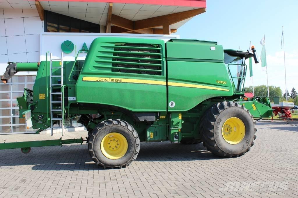 John Deere T 670 i Комбайни