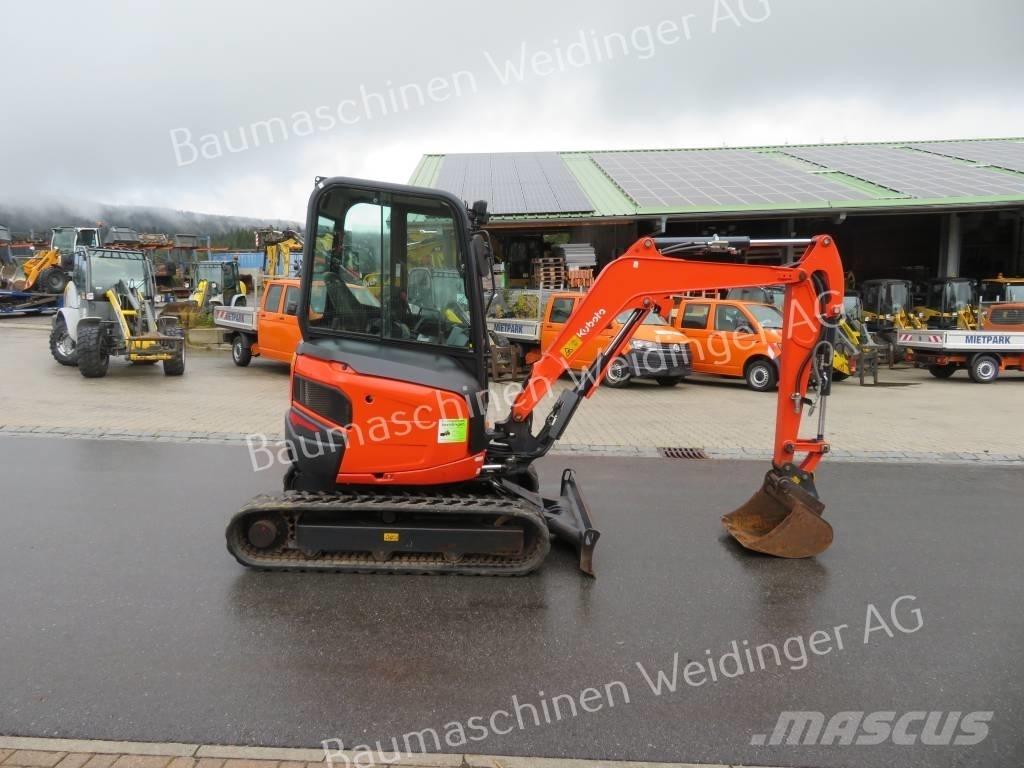Kubota U 27-4 Мини екскаватори < 7 т