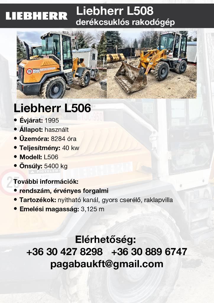 Liebherr L506 Колесни товарачи