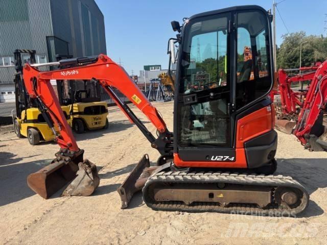Kubota U 27-4 Мини екскаватори < 7 т