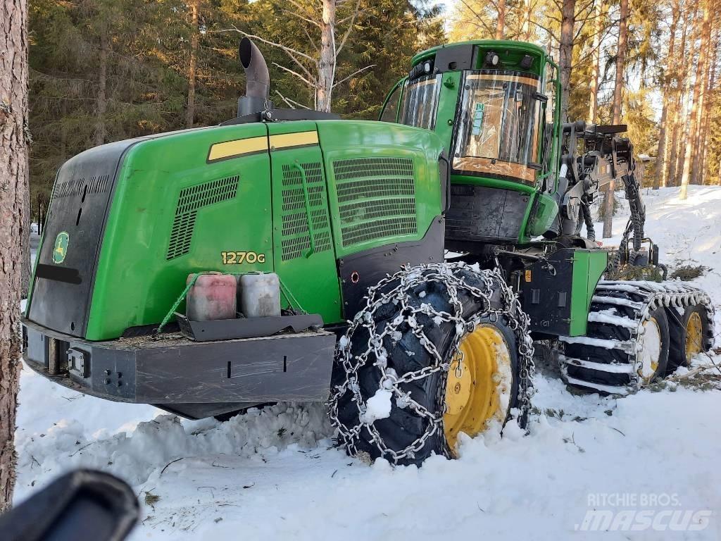 John Deere 1270G 6W Харвестери