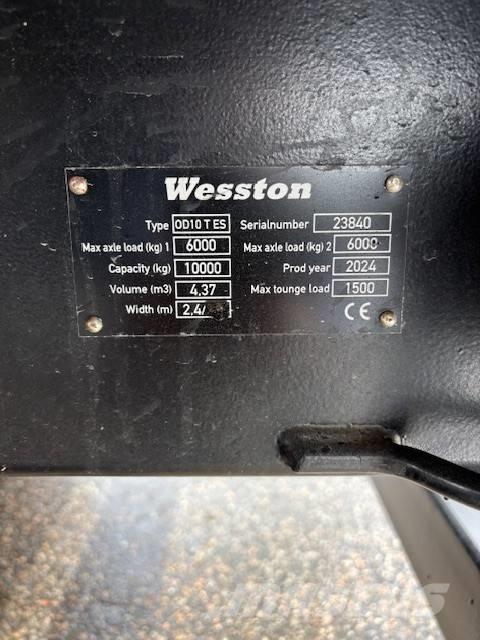  wesston Tippvagn Самосвали