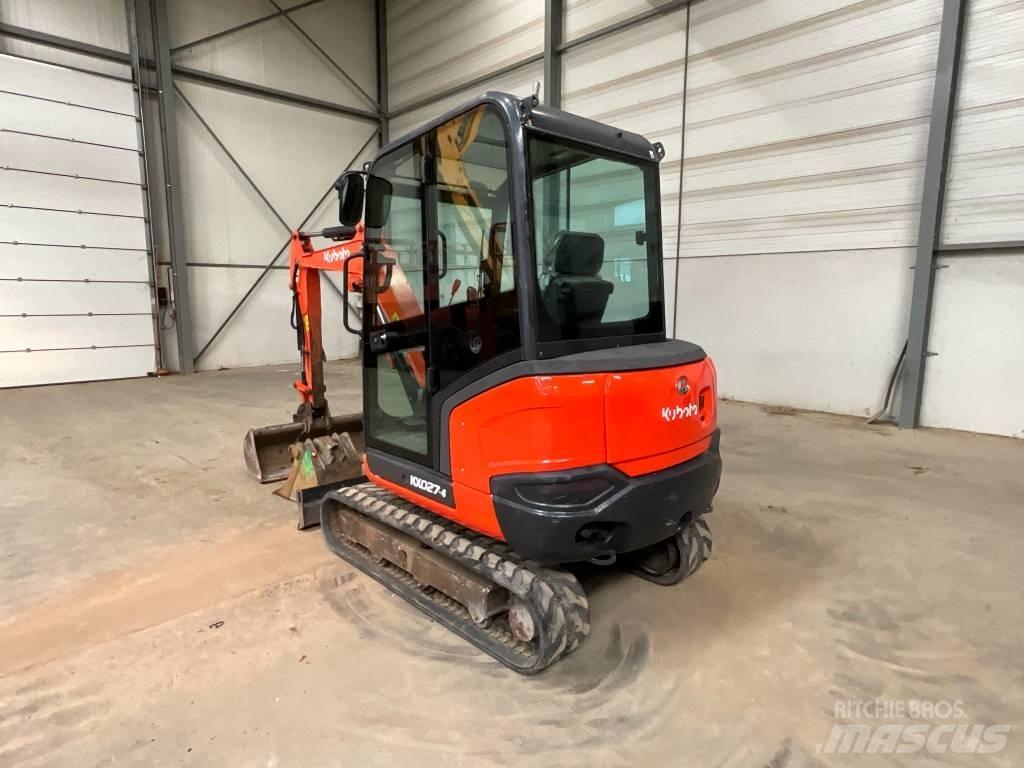 Kubota KX 027-4 Мини екскаватори < 7 т