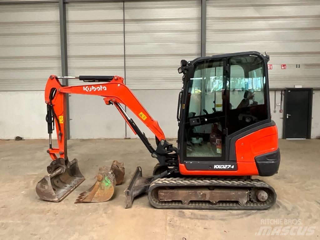 Kubota KX 027-4 Мини екскаватори < 7 т