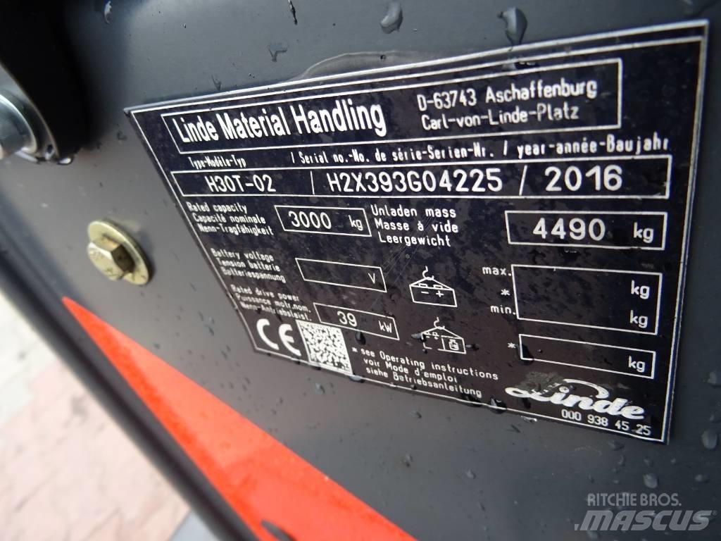Linde H30T-02 Камиони с АГУ