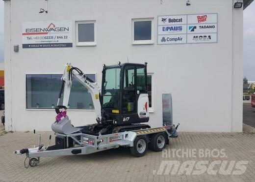Bobcat E17 Мини екскаватори < 7 т