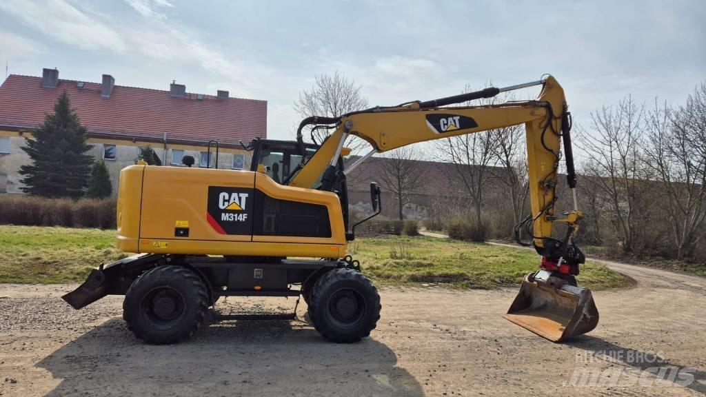 CAT M 314 F Колесни екскаватори
