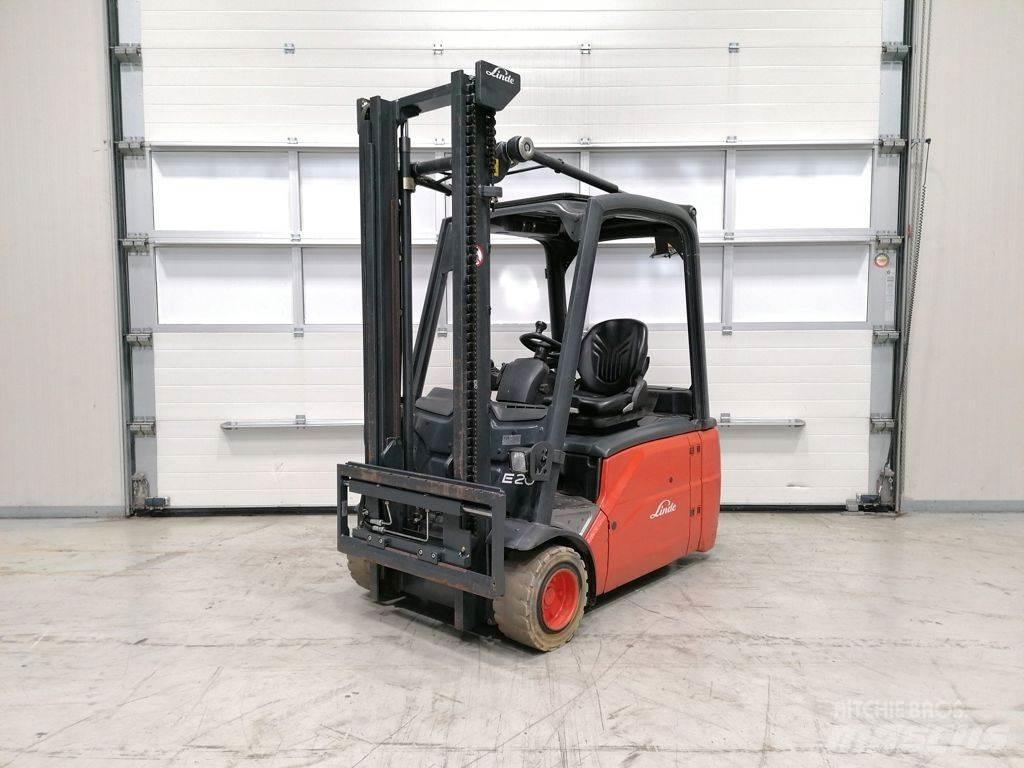 Linde E20L-01 Електрически вилични кари-повдигачи