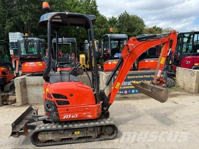 Kubota U 17-3 Мини екскаватори < 7 т