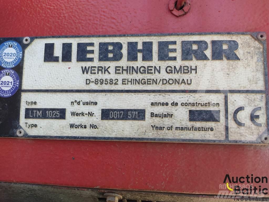 Liebherr LTM 1025 Всъдеходни кранове