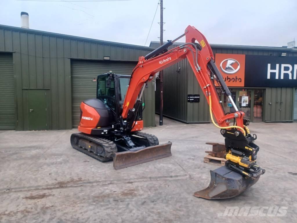 Kubota KX 060-5 Мини екскаватори < 7 т
