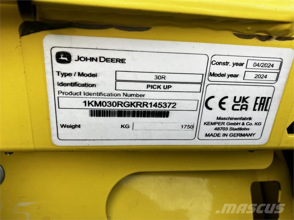 John Deere 30R Аксесоари  за комбайни