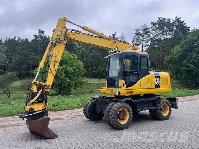 Komatsu PW 160 ES-7K Колесни екскаватори