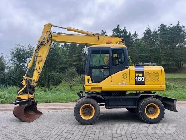 Komatsu PW 160 ES-7K Колесни екскаватори
