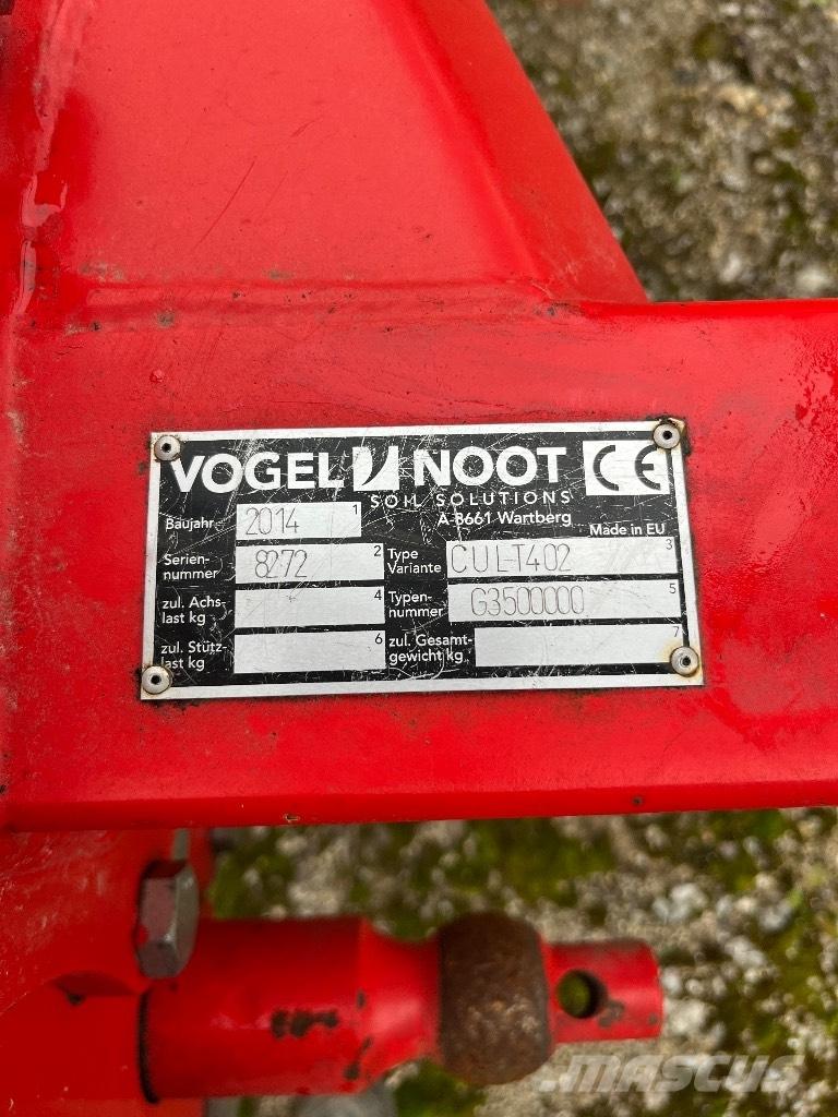  Voogel Noot Cult-402 Длетови плугове
