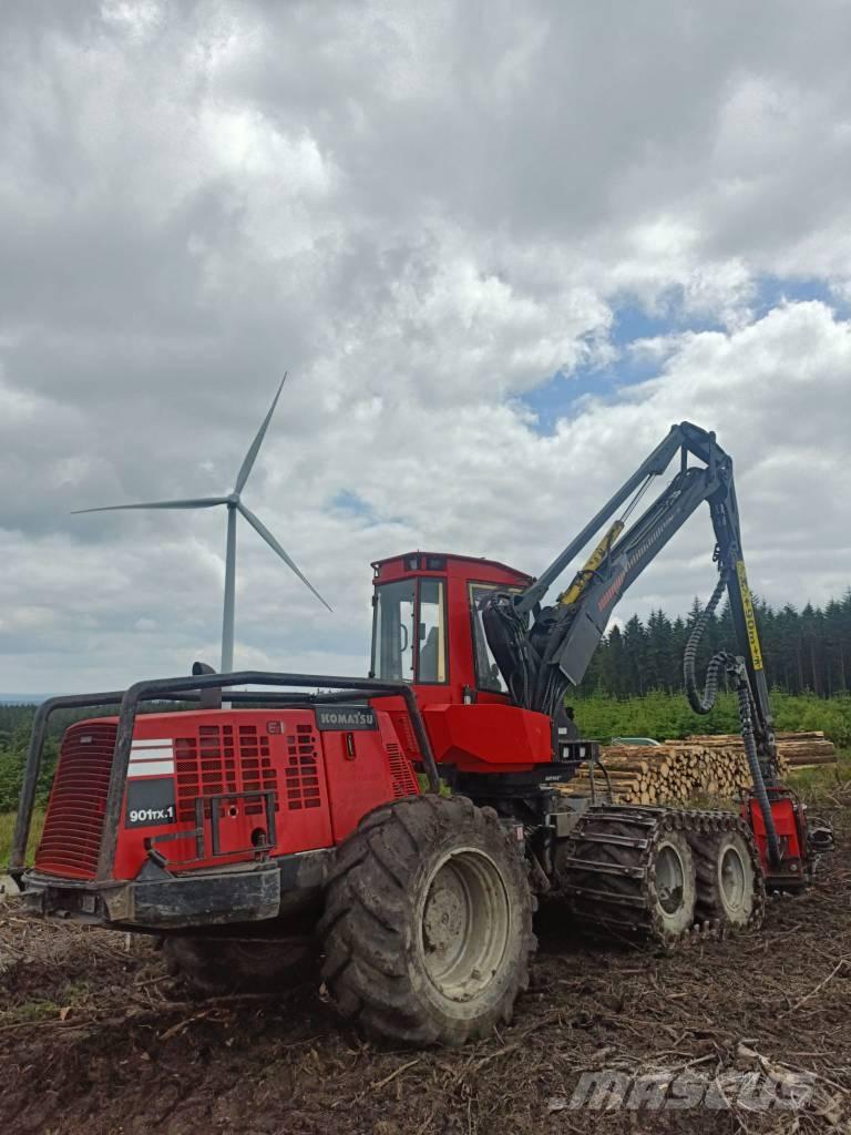 Komatsu 901 TX.1 Харвестери