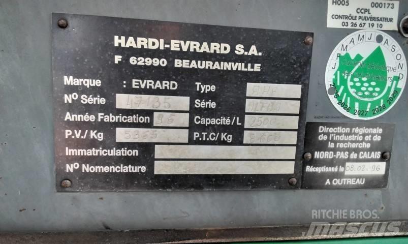 Evrard Alpha 2500 Самоходни пръскачки
