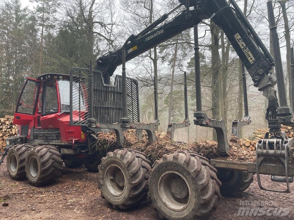 Komatsu 875 Форуардери