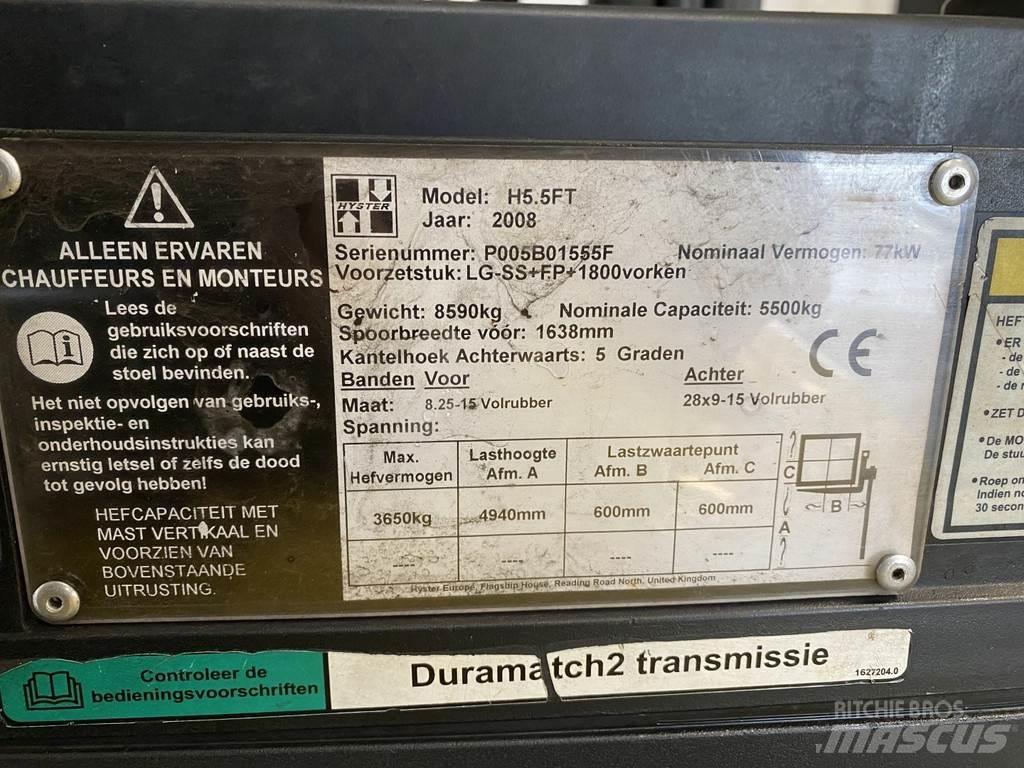 Hyster H5.5FT Камиони с АГУ