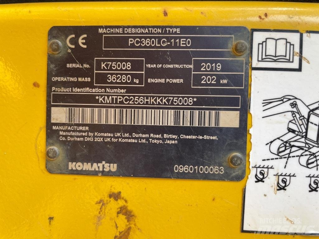 Komatsu PC 360 LC-11 Верижен екскаватор