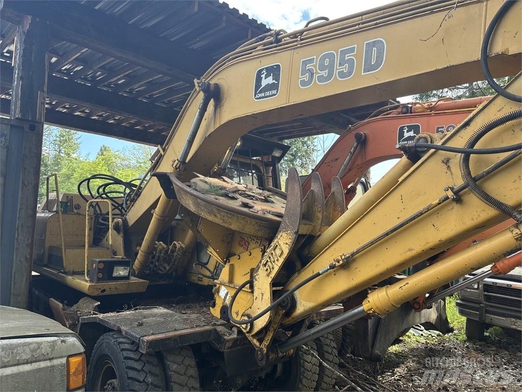 DEERE 595D Колесни екскаватори
