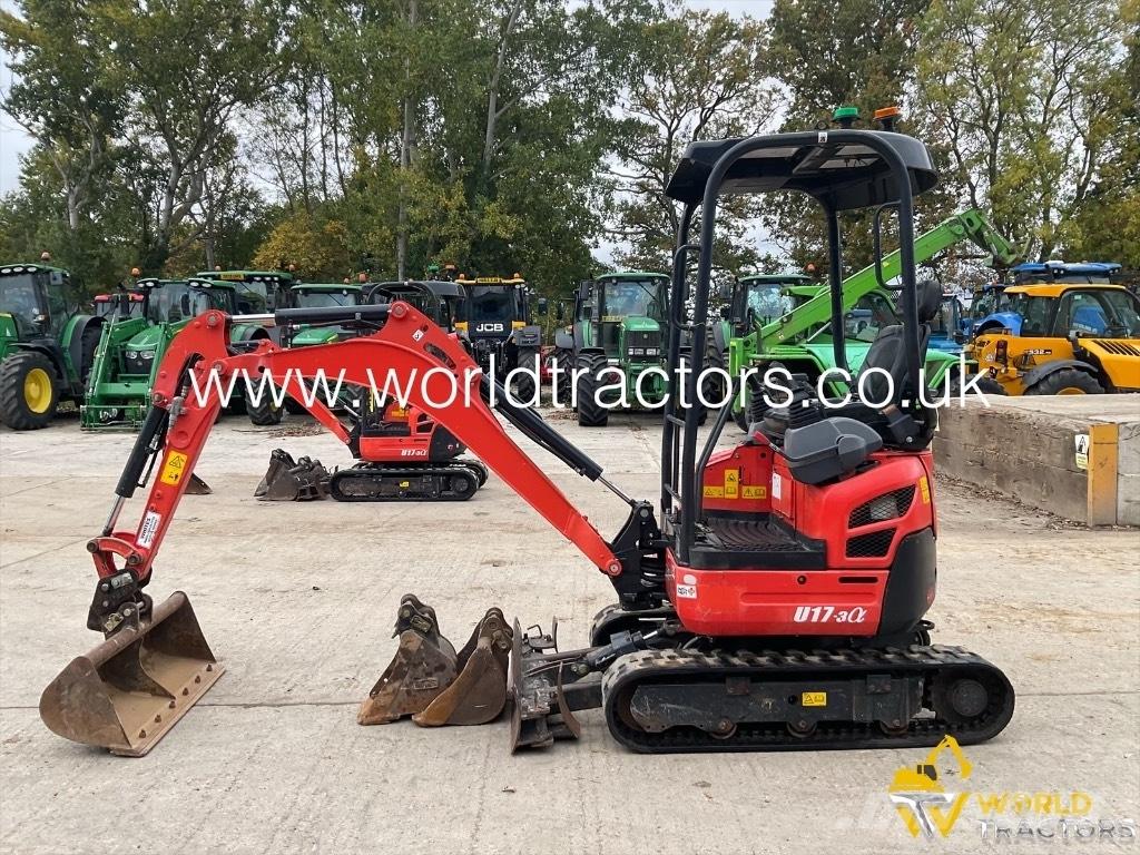 Kubota U 17-3 Мини екскаватори < 7 т