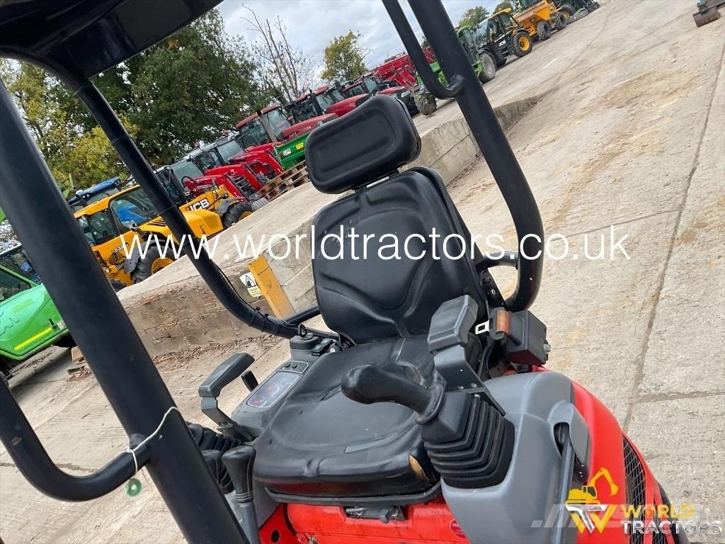 Kubota U 17-3 Мини екскаватори < 7 т