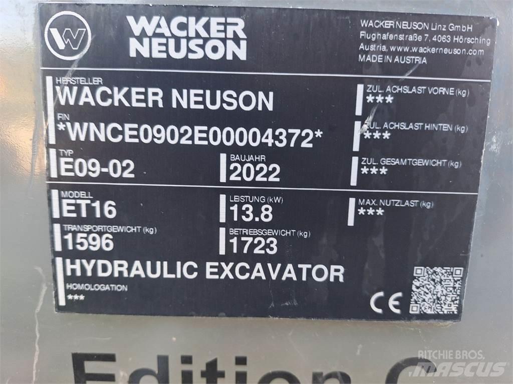 Wacker Neuson ET16 Верижен екскаватор