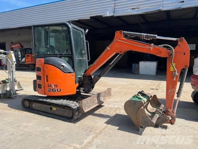 Hitachi ZX 26 Мини екскаватори < 7 т