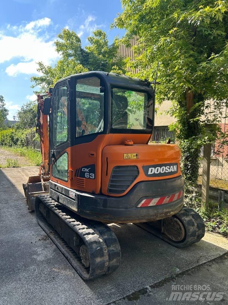Doosan DX 63-3 Мини екскаватори < 7 т