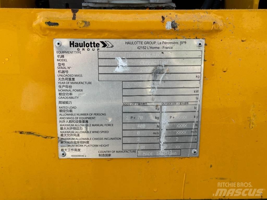 Haulotte COMPACT 10N Ножични работни платформи
