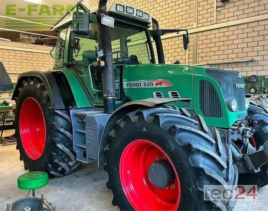 Fendt 820 tms Трактори