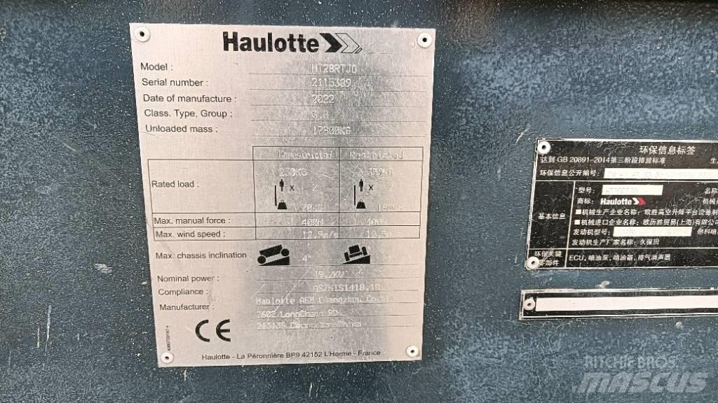 Haulotte HT28RTJO Телескопични повдигачи
