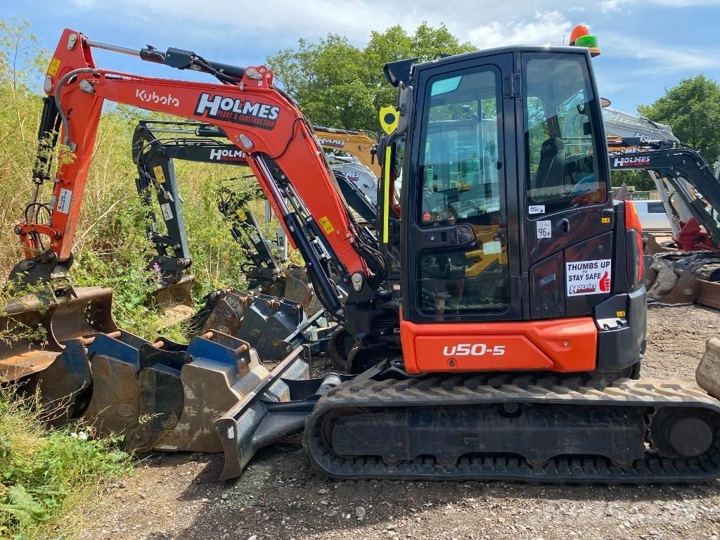 Kubota U 50-5 Мини екскаватори < 7 т