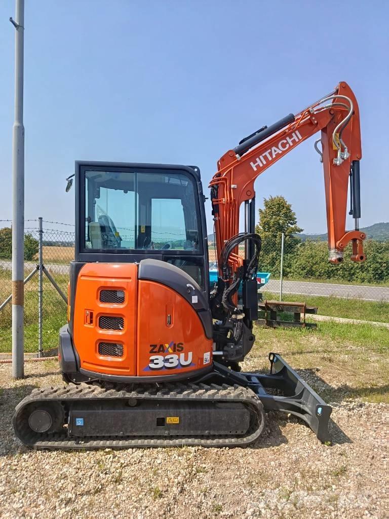 Hitachi ZX33U Верижен екскаватор