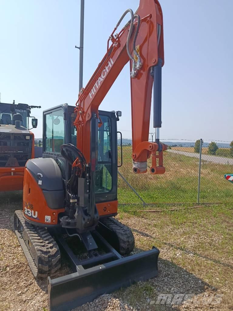 Hitachi ZX33U Верижен екскаватор