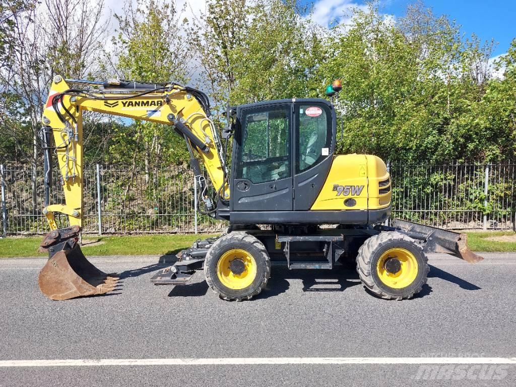 Yanmar B95W Колесни екскаватори