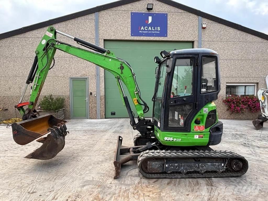 Kubota U35-3 Мини екскаватори < 7 т