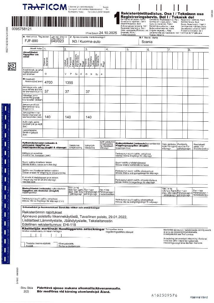 Scania R 500 Каросерии