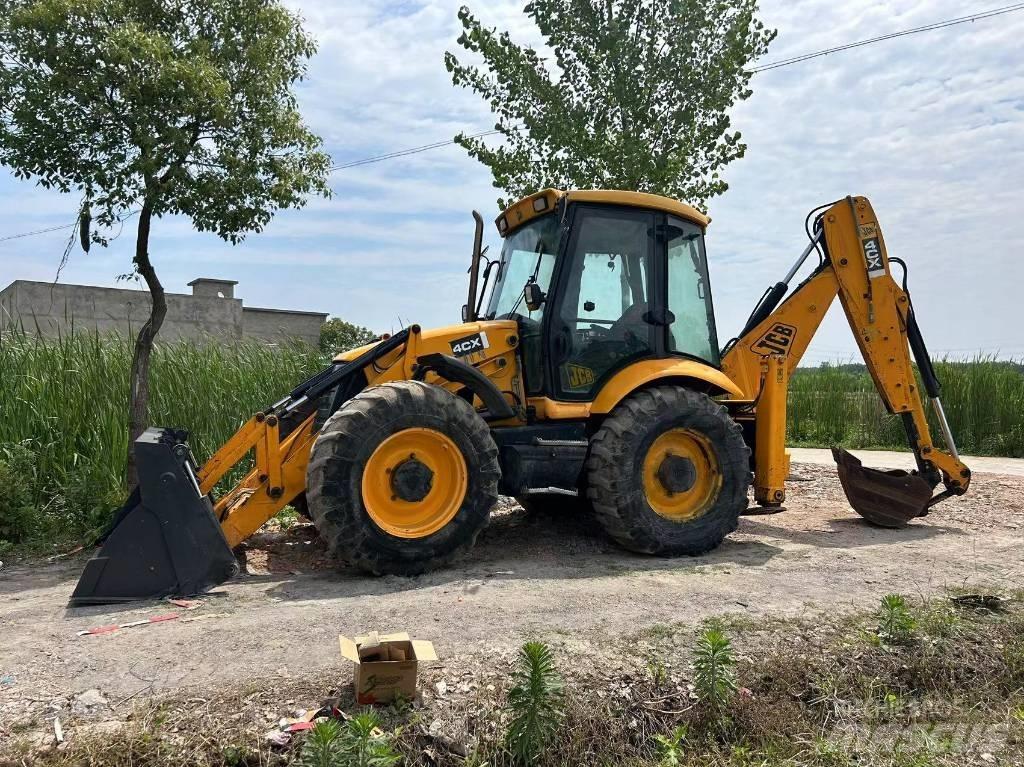 JCB 4 CX Товарач със заден ексватор
