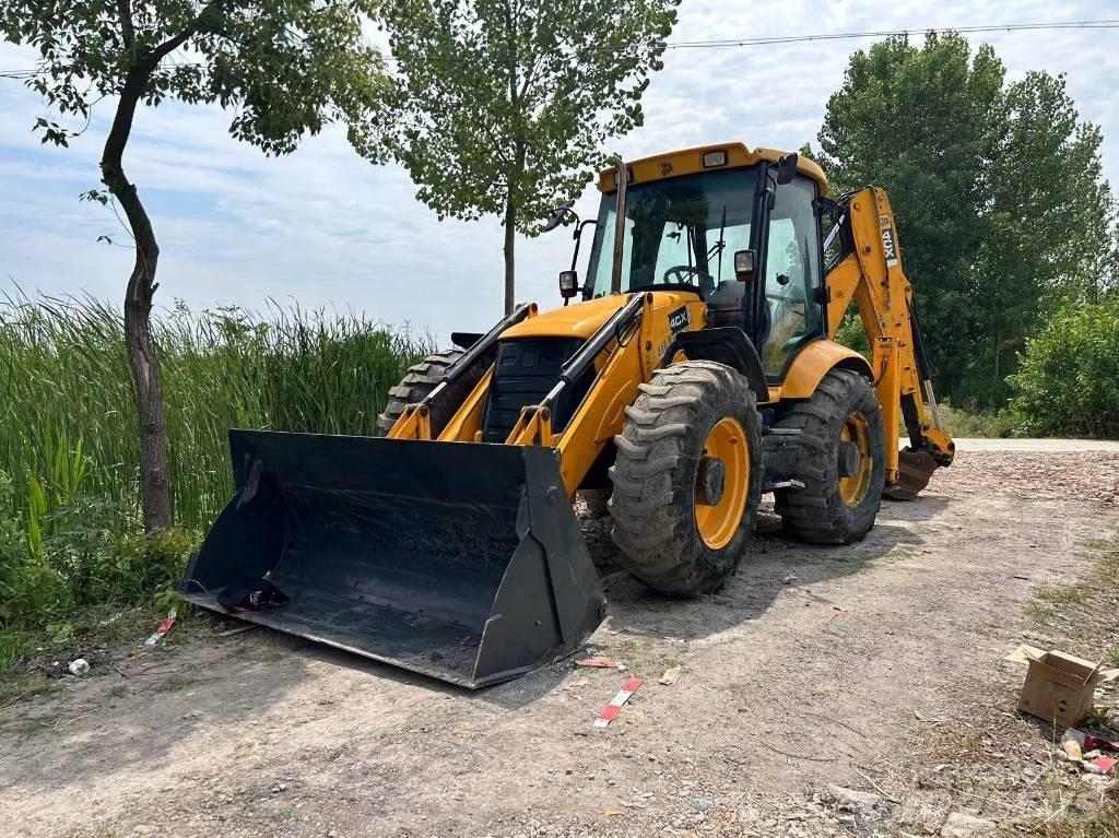 JCB 4 CX Товарач със заден ексватор