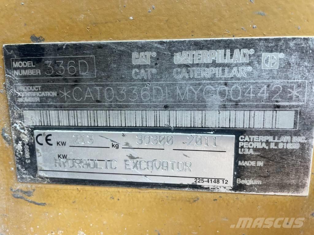CAT 336 D LN Верижен екскаватор