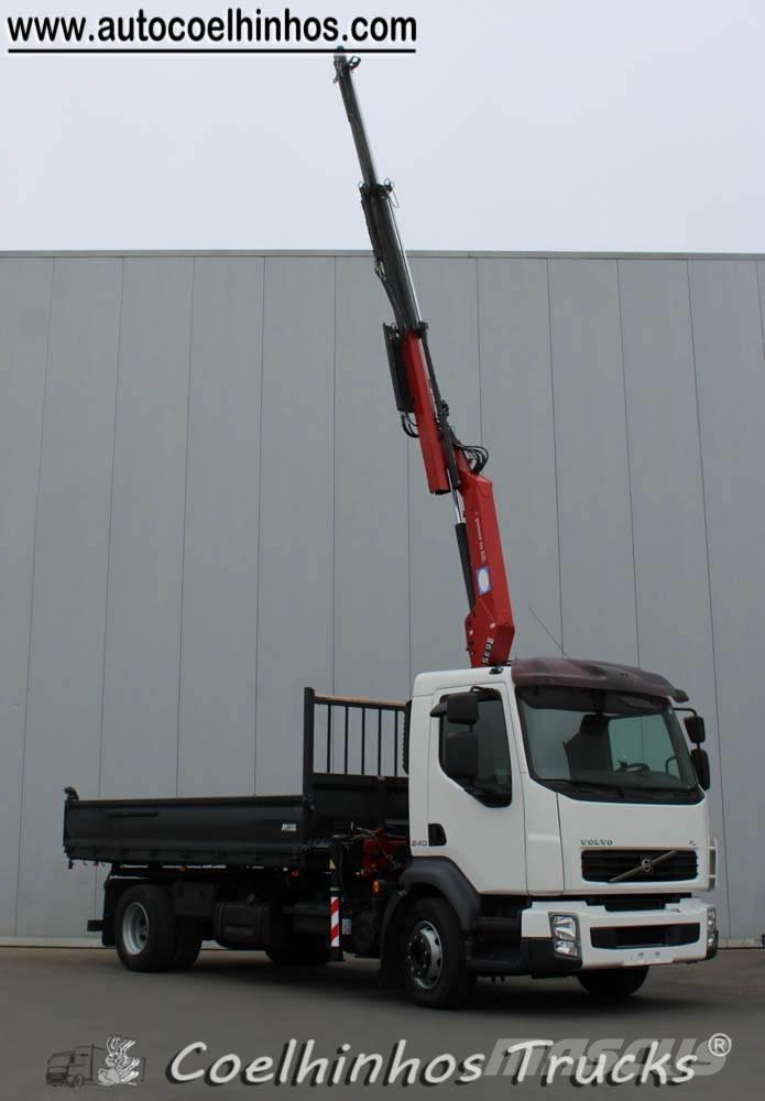Volvo FL 240 + HMF 635 Самосвал