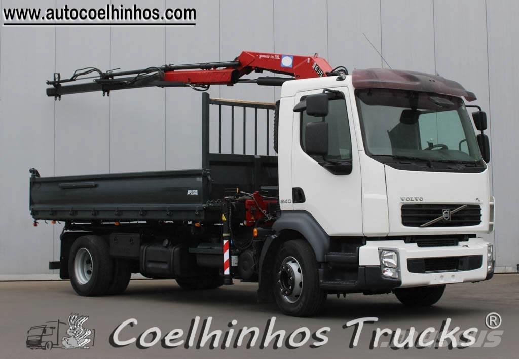 Volvo FL 240 + HMF 635 Самосвал