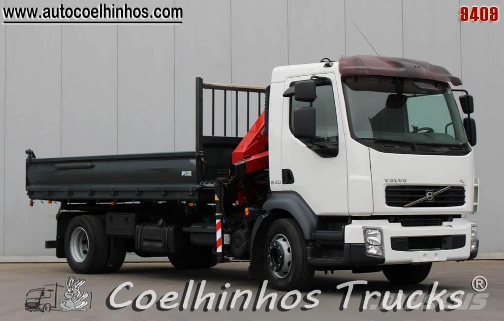 Volvo FL 240 + HMF 635 Самосвал