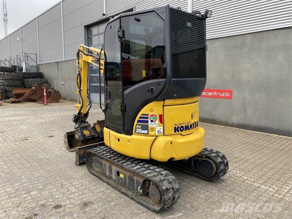 Komatsu PC26MR-5 Колесни екскаватори