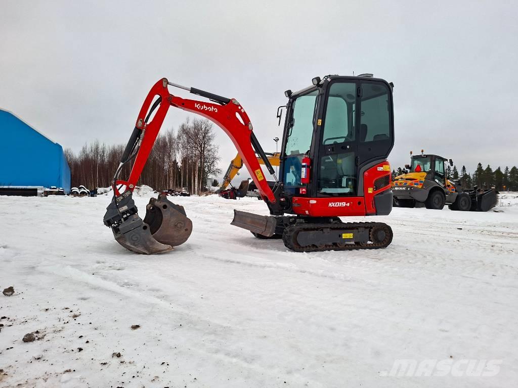 Kubota KX019-4 Мини екскаватори < 7 т