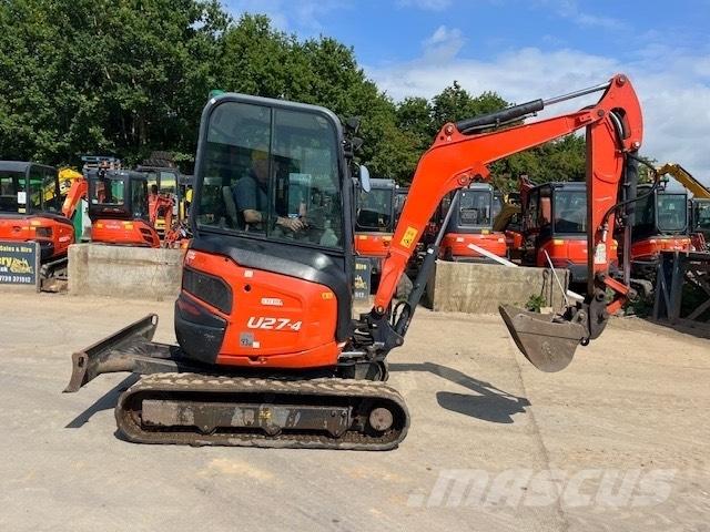 Kubota U 27-4 Мини екскаватори < 7 т